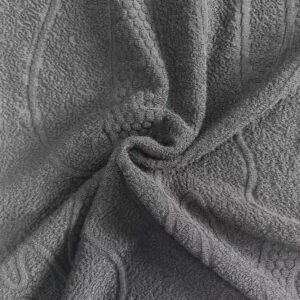Digital Knitting Jaquard 230GSM BLACK COLOR