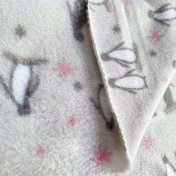 high quality 100% polyester micro printed polar fleece - 图片 2