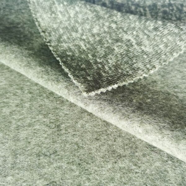 high quality custom 100% polyester knit fleece hacci fabric sweater fabric - 图片 2