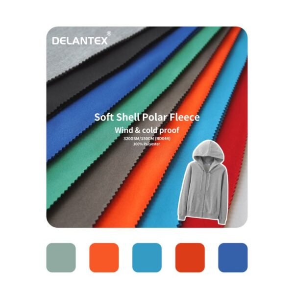 bonded polar fleece fabric