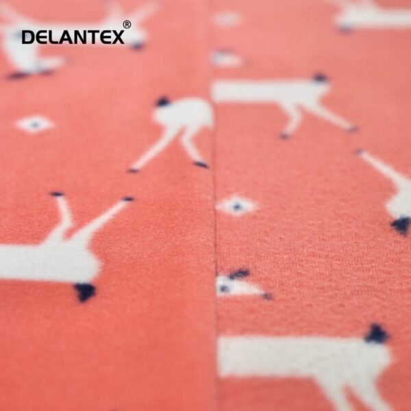 printed polar fleece fabric