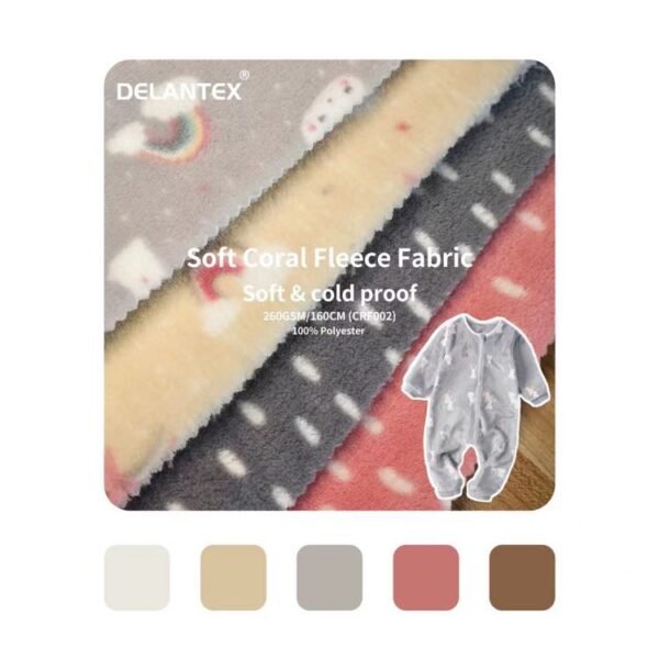 coral fleece fabric