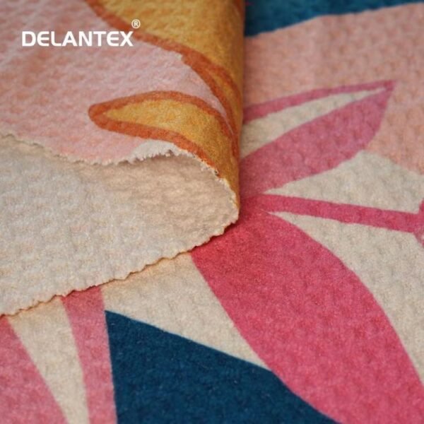 Microfiber Waffle Pineapple Lattice Fabric