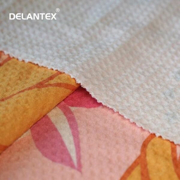 Microfiber Waffle Pineapple Lattice Fabric