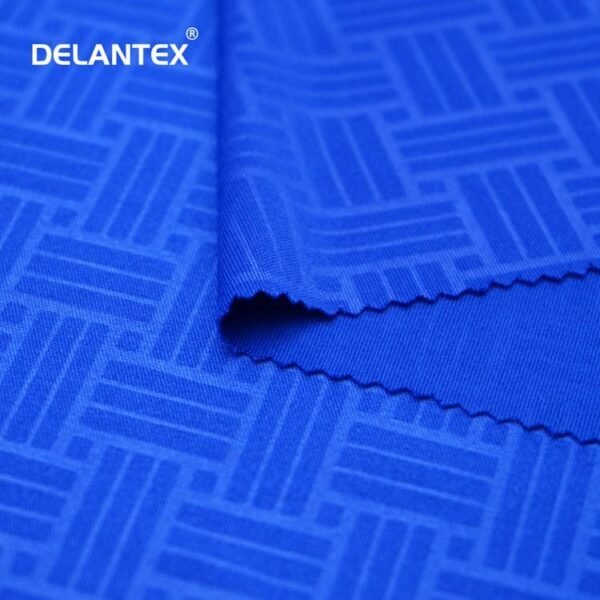 Embossing Interlock Fabric