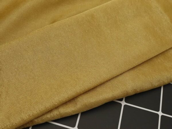 Knitted 100% polyester 120gsm bird eye stretch mesh  knitted sportswear - 图片 7