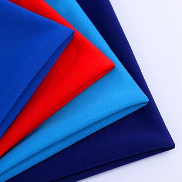 Delantex Long lasting cooling imitation nylon dull polyester ice silk spandex scuba knitted fabric for hoodie - 图片 6