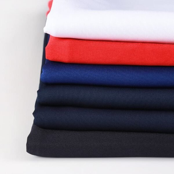Delantex Long lasting cooling imitation nylon dull polyester ice silk spandex scuba knitted fabric for hoodie - 图片 7