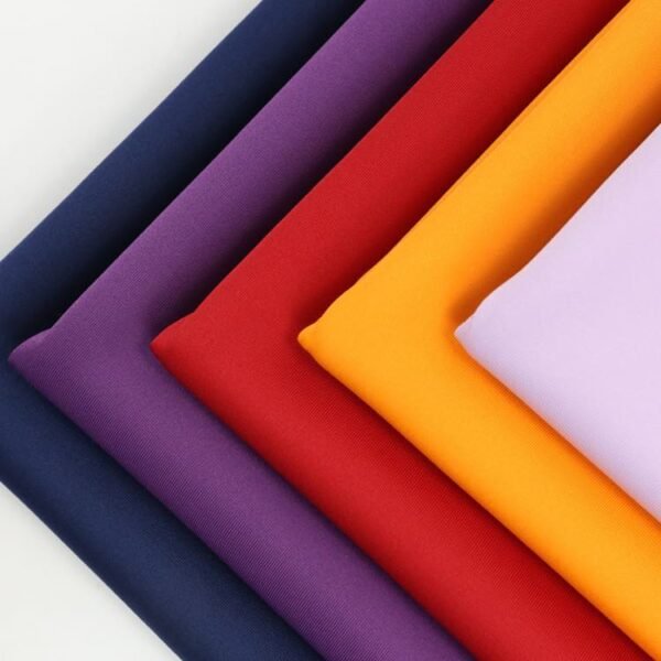 Delantex Long lasting cooling imitation nylon dull polyester ice silk spandex scuba knitted fabric for hoodie - 图片 5