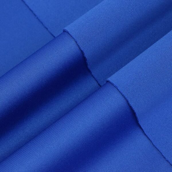Delantex Polyester High Stretchable Royal Blue Scuba Fabric - 图片 5