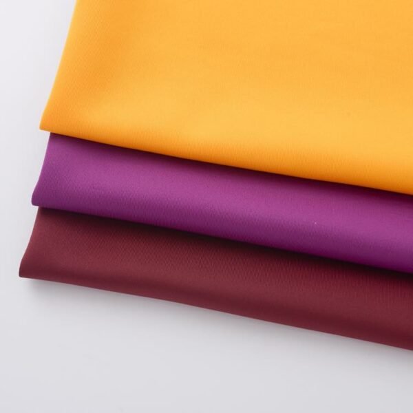Delantex Scuba Fabric Scuba Fabric 95 Polyester 5 Spandex Soft Solid Dyed Knitted Scuba Fabric For Fashion Garment Dress - 图片 5