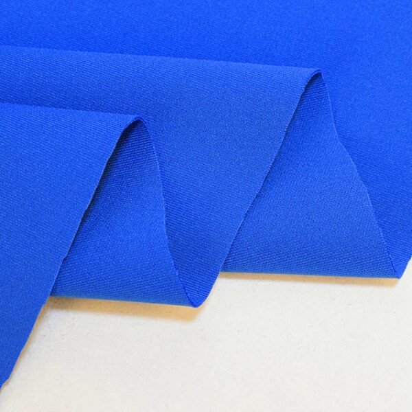 Delantex Polyester High Stretchable Royal Blue Scuba Fabric - 图片 6