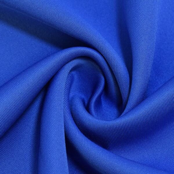 Delantex Polyester High Stretchable Royal Blue Scuba Fabric - 图片 2