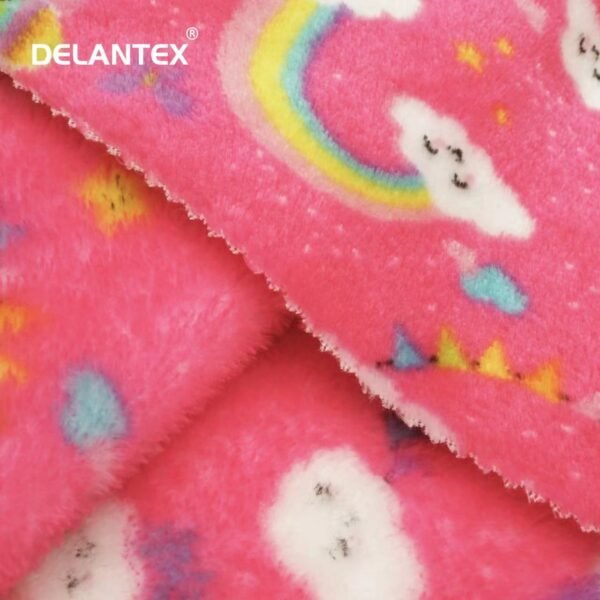 Flannel fleece fabric