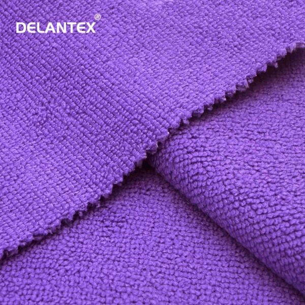 custom wholesale fast dry lightweight soft drying wrapped microfiber absorbent micro fiber fleece fabric for towel
