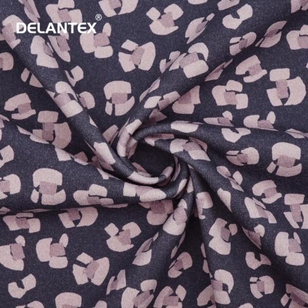 polyester spandex printed fabric
