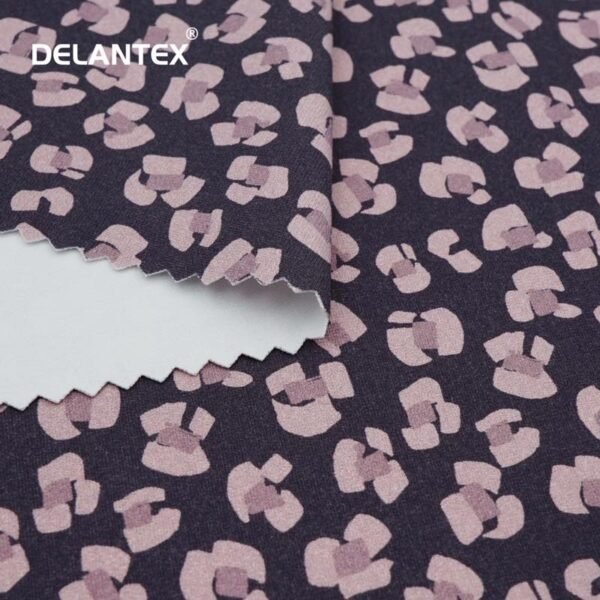 polyester spandex printed fabric