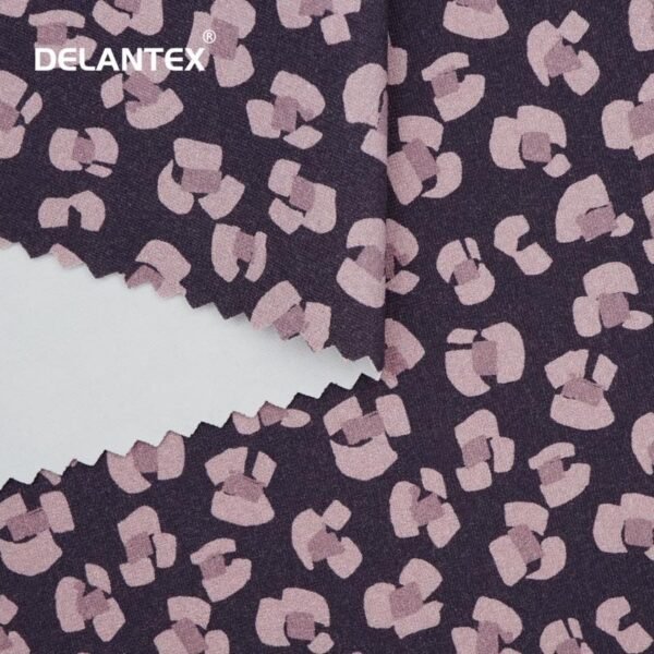 polyester spandex printed fabric